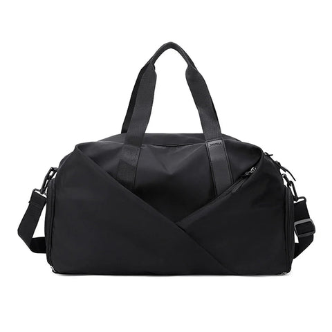 Women Gym Sports Bag Waterproof Swimming Yoga Mat Pink Weekend Travel Duffle Bags for Women Sport Fitness Shoulder Handbag Zen fit plus