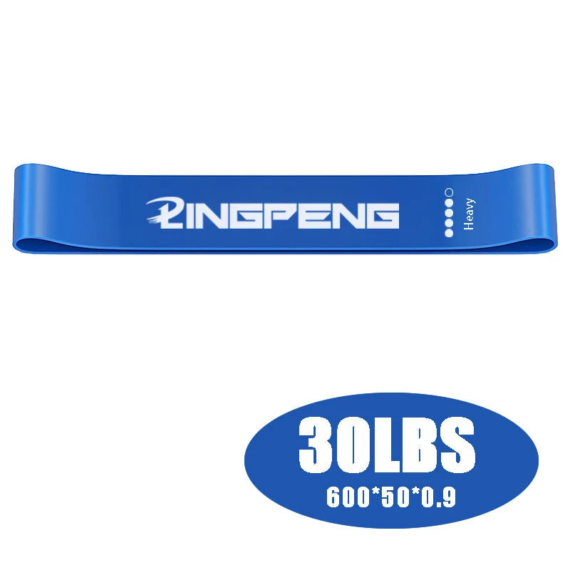 LINGPENG Resistance Band Set for Men and Women 5 Elastic Bands with Different Resistance Levels for Long Workouts Home Gym Zen fit plus