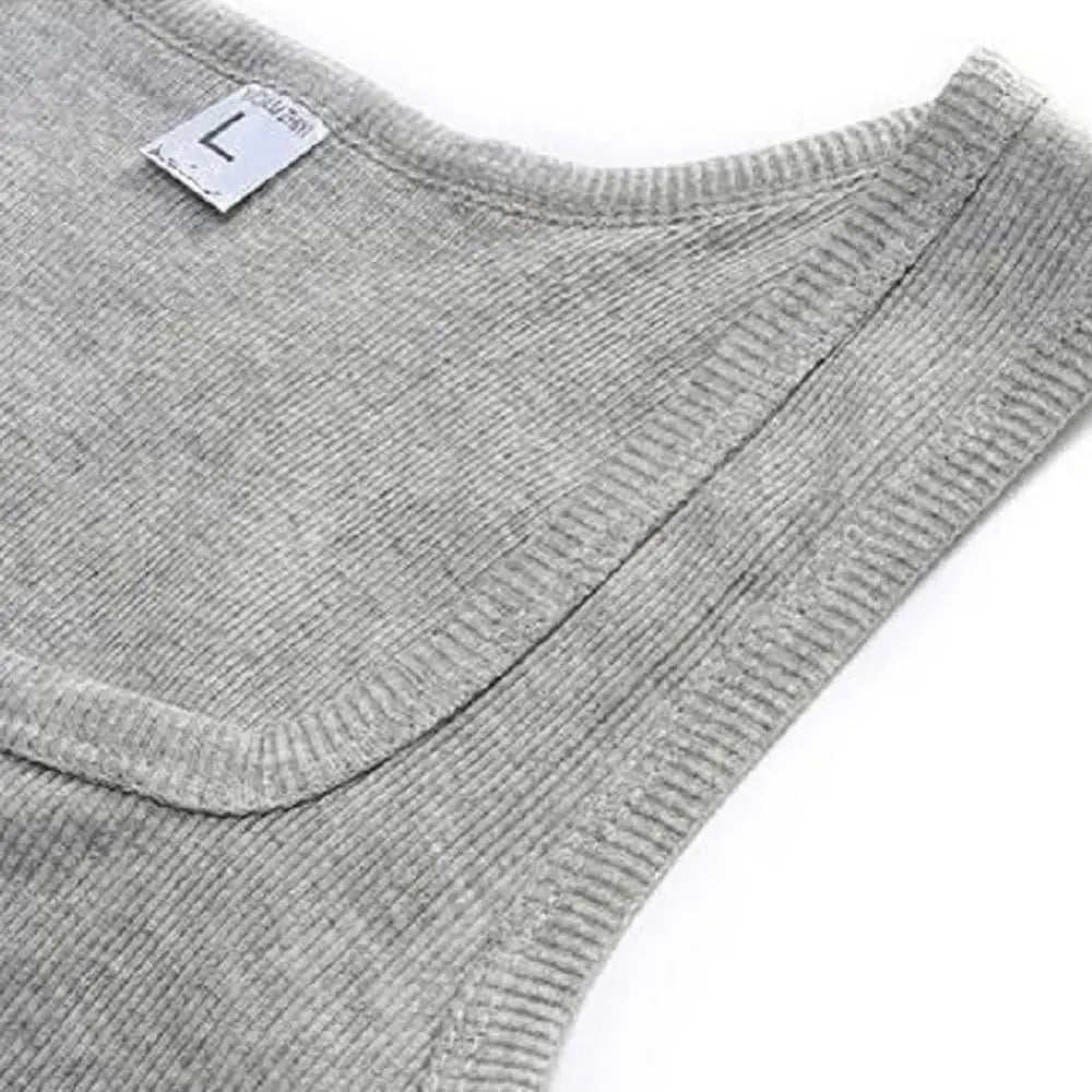 Hot Sale Summer Male clothes Women Basic Elastic tank top Pure Cotton Sleeveless Men's t-shirt Bodybuilding Fitness T-shirt Zen fit plus