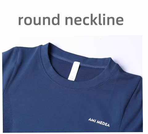 Fitness Tops Women Tight Sports Long Sleeve Yoga Clothing Running Training Clothes Gym Workout Shirt Comfortable Training Cloth - Zen Fit Plus