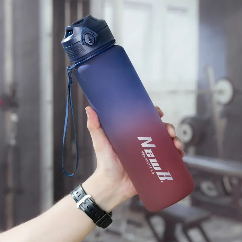 1000ml/1500ml High Quality Tritan Material Water Bottle Portable Durable Gym Fitness Outdoor Sport Drinking Bottle Zen fit plus