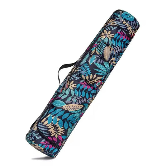 Printed Yoga Bag Exercise Mat Bag Yoga Pilates Mat Backpack Fitness Dance Gym Mat Cover Exercise Backpack Zen fit plus