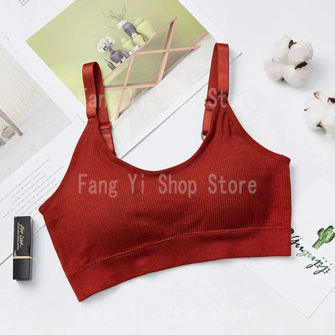 Women's seamless bra Full Cup Breathable bra Breathable comfort Sleep bra Running Fitness Sports bra Suspenders Zen Fit Plus