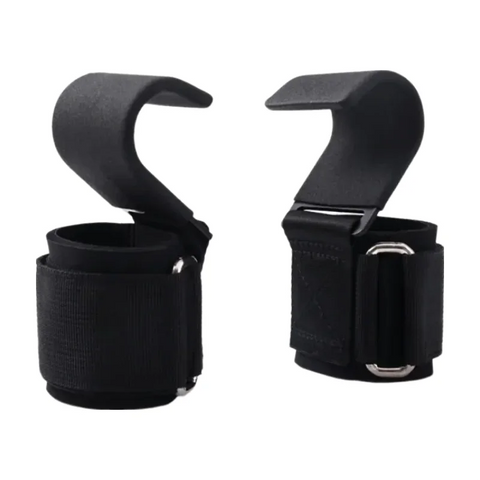 2Pcs Non-Slip Weight Lifting Hookspremium Pair Of Straps Weightlifting Deadlift Chin Pull Up And Exercise Fitness Hook Training Zen fit plus