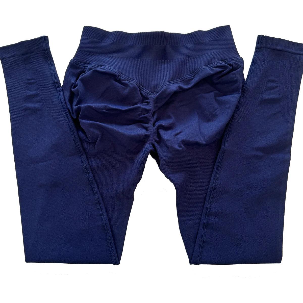 Impact Leggings Women Seamless Yoga Legging Scrunch Bum Gym Legging Workout Yoga Pants Low Waistband Sports Tights - Zen Fit Plus