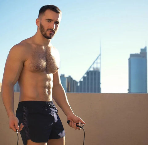 Fitness Running Shorts Men Quick Dry Mesh Training Sports Gym Shorts Sport Jogging Short Pants with Pockets Summer Shorts Men - Zen Fit Plus