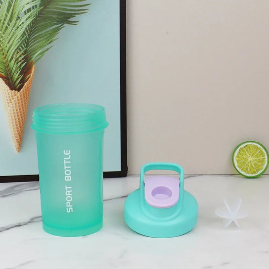 Portable 300ml Protein Powder Shaker Bottle Leak Proof Water Bottle for Gym Outdoor Fitness Training Sport Mixing Cup Zen fit plus