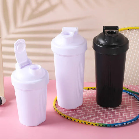 Shaker Bottles Sport Water Cups Whey Protein Powder Mixer Bottle Fitness Gym Shaker Outdoor Portable Plastic Drink Cup Zen fit plus
