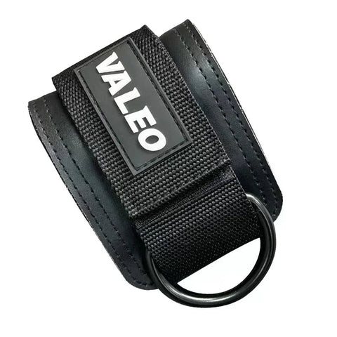 1Pcs Leather Fitness Ankle Straps Adjustable D-Ring Foot Support Cuffs Gym Leg Strength Workouts Pulley Buckle Sports Feet Guard Zen fit plus