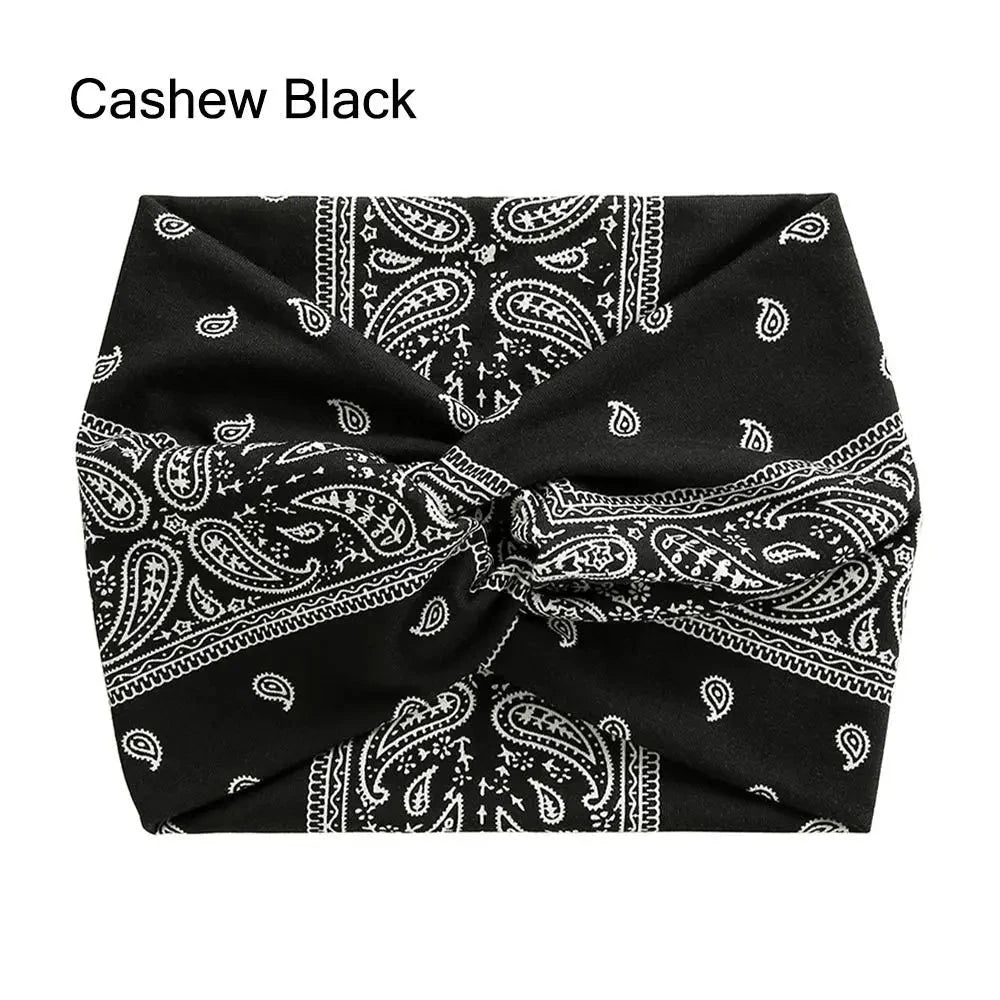 Hair Accessories Twisted Extra Large Thick Wide Headbands Turban Workout Headband Head Wraps for Women Zen Fit Plus