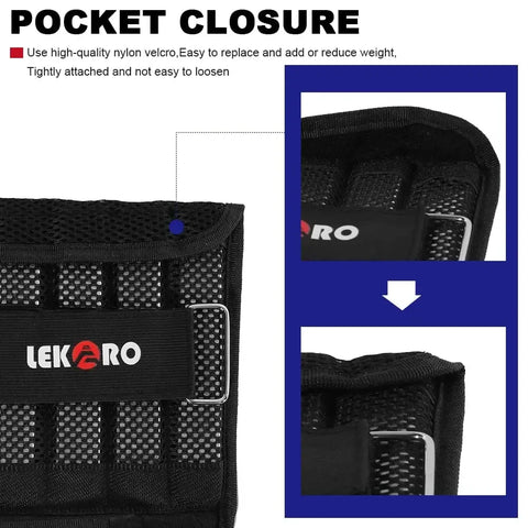 20kg Adjustable Weight Training Suit Empty Bag Fitness Running Vest, Hand And Foot Strength Training Physical Training Clothing - Zen Fit Plus