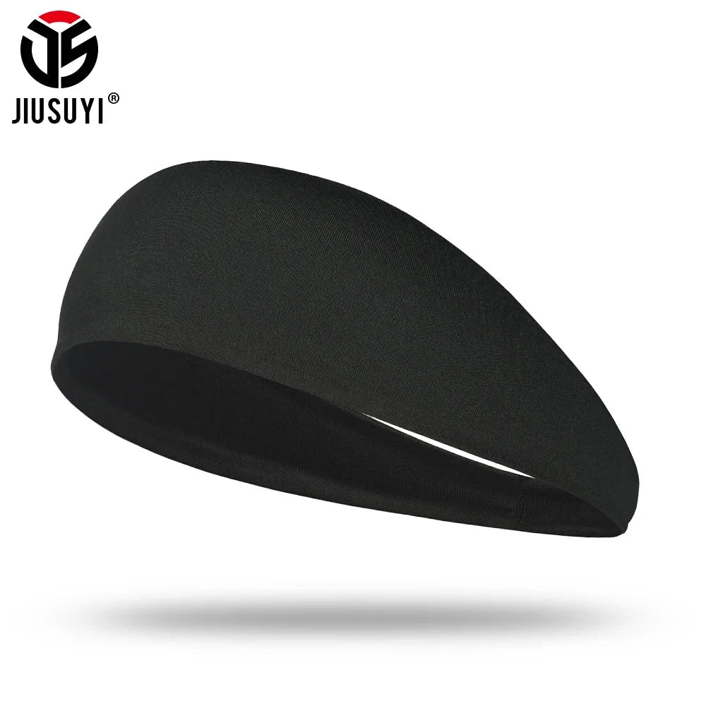 Elastic Sweat Sweatband Breathable Hair Band Cationic Fabric Men Fashion Headband Hair Accessories Moisture Wicking Women Girls Zen Fit Plus