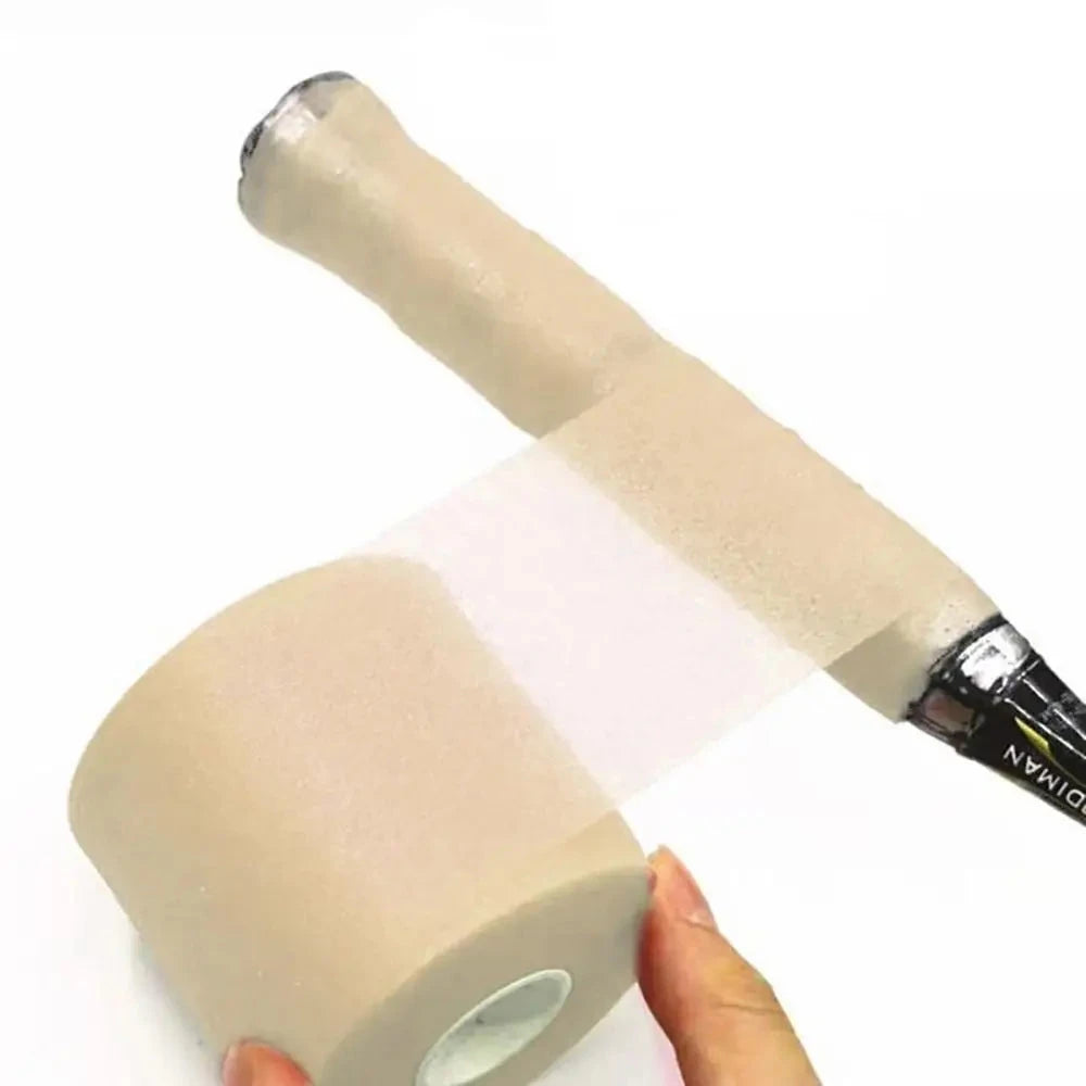 Soft PU Sponge Tennis Badmintion Racket Overgrip Shock-absorbing Handle Membrane Damping Grip Skin Bandage High Elasticity Zen Fit Plus