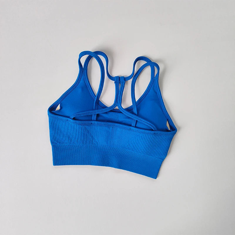 Sports underwear women's running shockproof summer quick drying back fitness bra vest professional training Yoga bra Zen fit plus