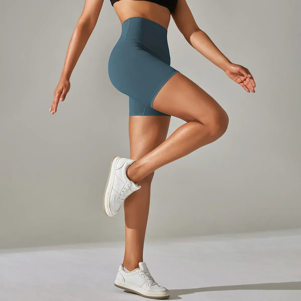 Yoga Shorts Women Fitness Shorts Running Cycling Shorts Breathable Sports Leggings High Waist Summer Workout Gym Shorts - Zen Fit Plus