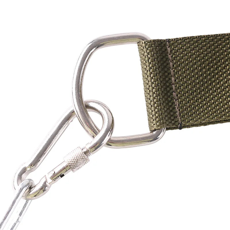 Adjustable Head Harness Neck Trainer for Home Weight Lifting Head Neck Straps Nylon Cap with Chain Neck Harness Neck Trainer Zen fit plus