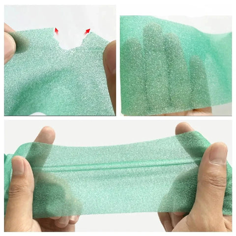 Soft PU Sponge Tennis Badmintion Racket Overgrip Shock-absorbing Handle Membrane Damping Grip Skin Bandage High Elasticity Zen Fit Plus