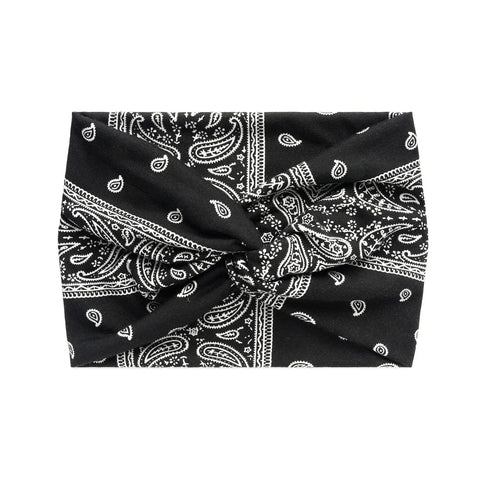 Boho Style Wide Headbands For Women Extra Large Turban Workout Headband Fashion Yoga Hair Bands Twisted Thick Hair Accessories Zen Fit Plus