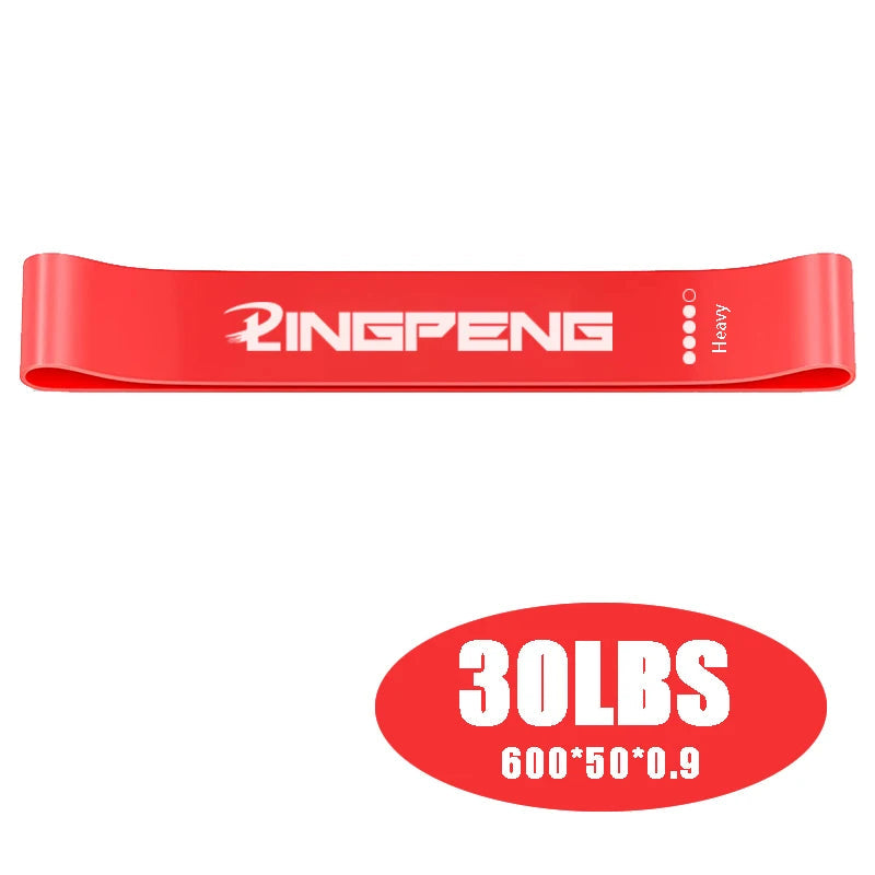 LINGPENG Resistance Band Set for Men and Women 5 Elastic Bands with Different Resistance Levels for Long Workouts Home Gym Zen fit plus