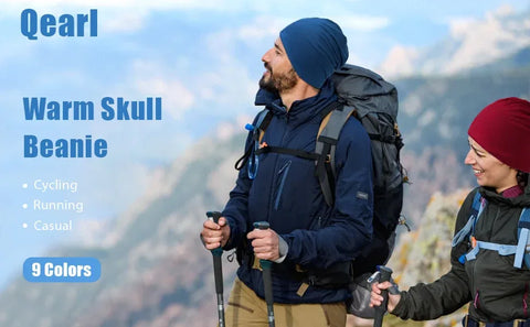 1Pack Solid Color Unisex Men Women Slouchy Beanie Hip-Hop Soft Cotton Cap Lightweight Running Beanie Adult Dwarf Hat - Zen Fit Plus