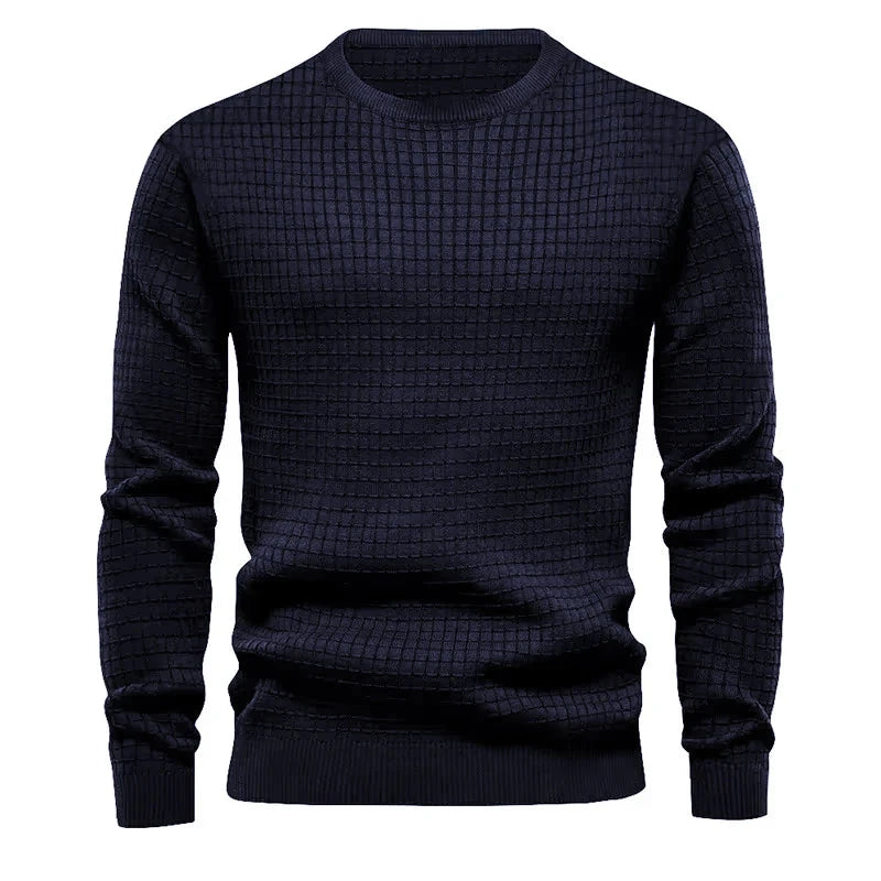 New Men's Crew Neck Sweatshirts Solid Color Large Sweatwear Spring Outdoor Jogging Tops Zen Fit Plus