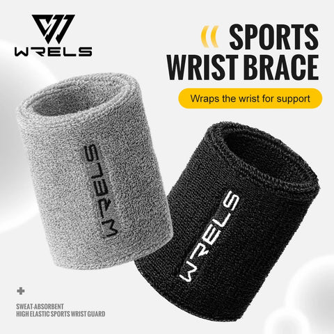 WRELS Wristbands Sweatbands Absorbent Stretchable Wrist Bands for Working Out Quick Drying Wrist Sweat Bands for Fitness Zen Fit Plus