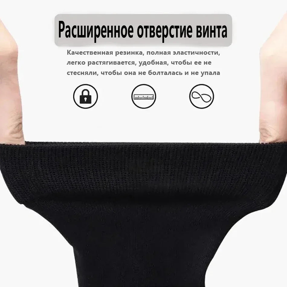 10 Pairs Men's Cotton Socks New Style Black Business Men Socks Soft Breathable Summer Winter for Male Socks Plus Size 38-47 - Zen Fit Plus