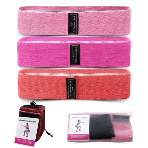 1/2/3PCS Elastic Bands Fitness Resistance Bands Yoga Pilates Hip Circle Expander Bands Gym Training Home Workout Equipment Zen fit plus