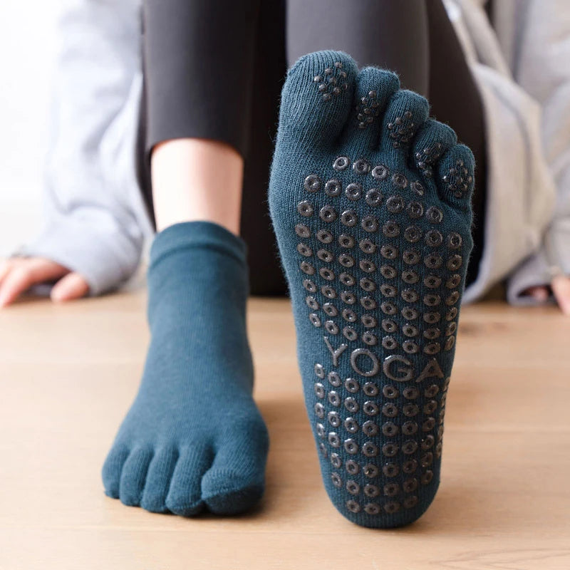 Anti-Slip Women Pilates Socks