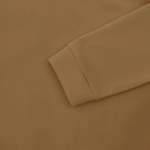 American autumn and winter heavy fleece long-sleeved men's sweater half zipper loose stand-up collar pullover men's sweater - Zen Fit Plus