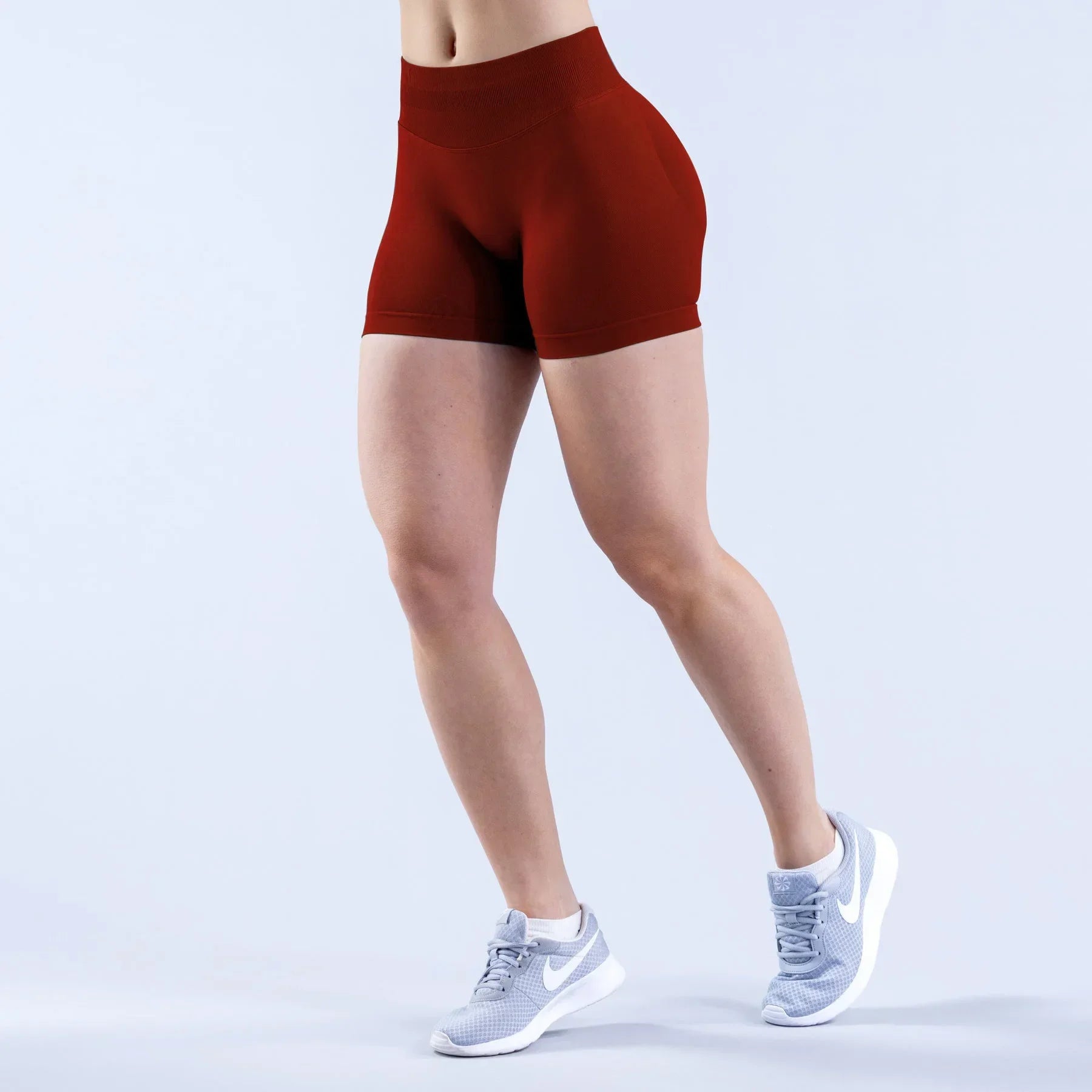 Summer High Waisted Yoga Shorts Fashionable and Sexy Running Fitness Pants Solid Color Yoga Leggings Zen fit plus
