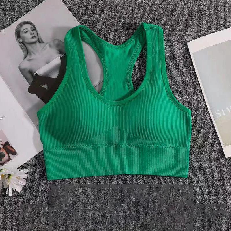 Women Sports Bra Top Push Up Fitness Yoga Bra Underwear Sport Tops For Women Breathable Running Vest Gym Wear Female Underwear - Zen Fit Plus