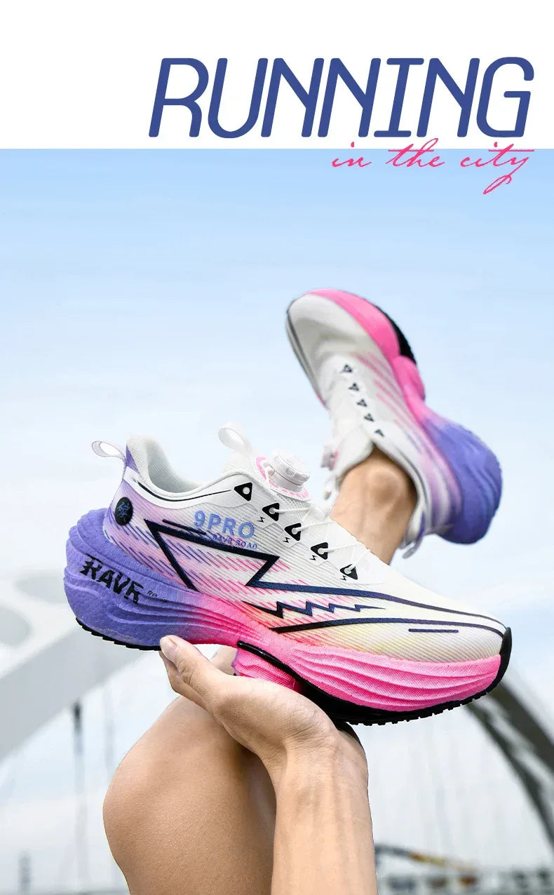 2025 New Men's Running Shoes Cushioning Carbon Plate Racing Marathon Athletic Shoes Comfortable Non-slip Sports Tennis Shoes - Zen Fit Plus