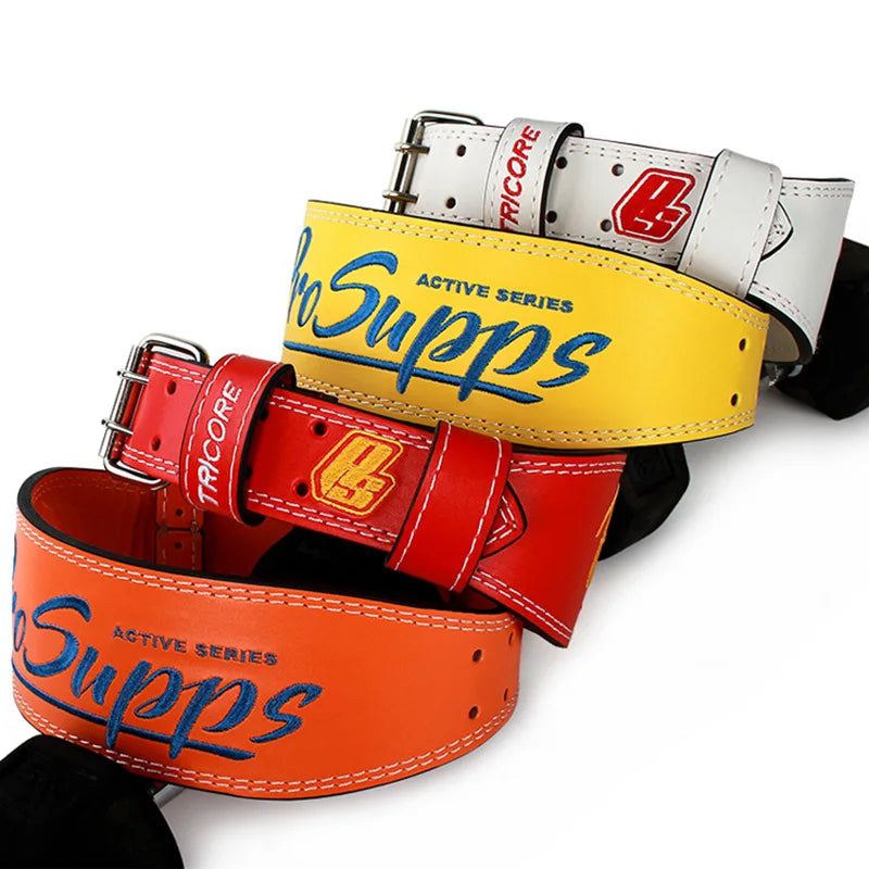 Weight Lifting Leather Belt Body Fitness Gym Back Support Power Lifting Belt Lumbar Protector For Squats Deadlift BodyBuilding Zen fit plus