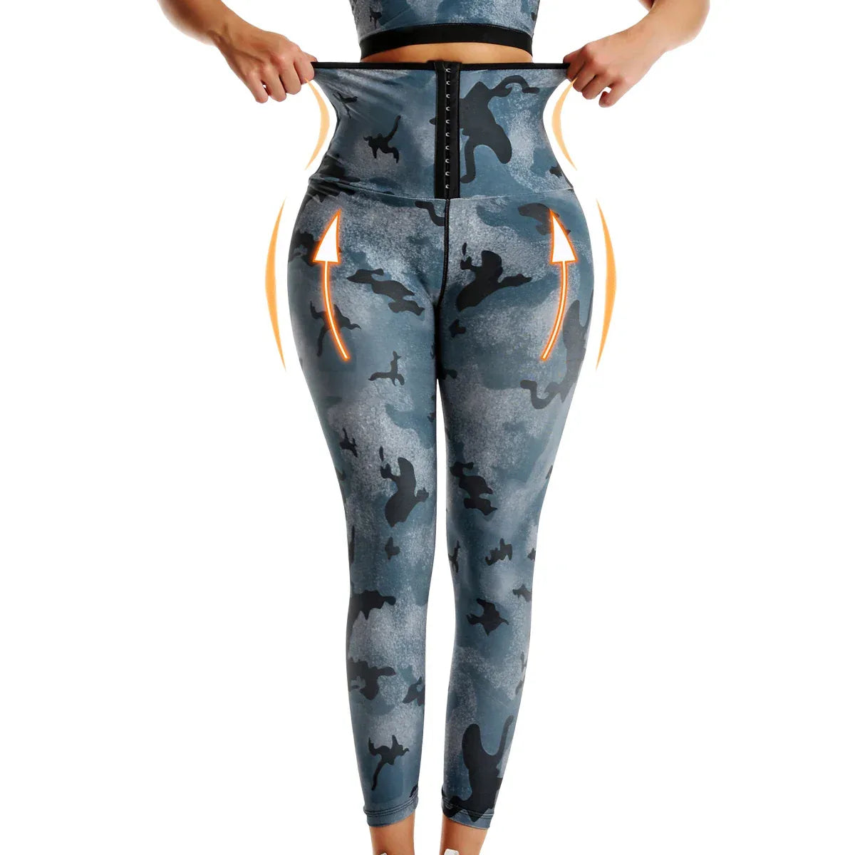 Fitness Sauna Pant for Women High Waist Weight Loss Shaper Compression Workout Legging Sauna Suits Fat Burning Sweat Sportswear - Zen Fit Plus