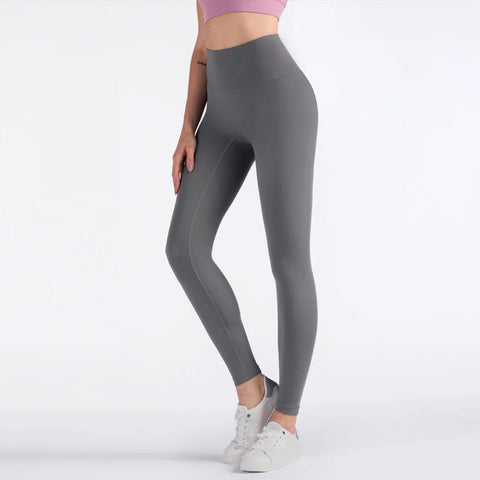 Solid Color Back Waist Pocket High Waist Fitness Yoga Legging soft Women Sport Pant Tight Butter Athletic Gym Ankle-Length Pants Zen Fit Plus