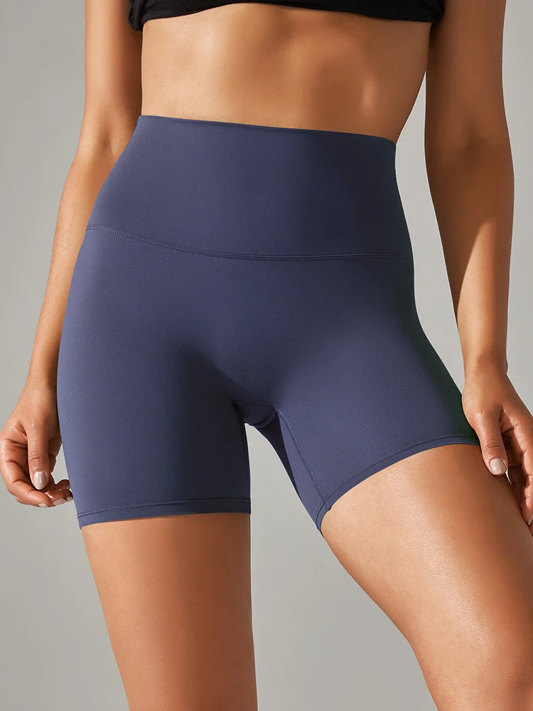 Women Sports Short Yoga Legging Shorts Squat Proof High Waist Fitness Tight Shorts Quick Drying Cycling Workout Gym Shorts Zen fit plus