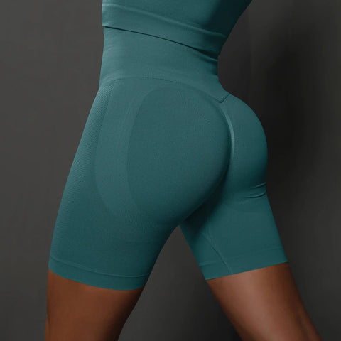 Seamless Shorts for Women Yoga Shorts Push Up Booty Workout Gym Shorts Fitness High Waist Sports Short Women Clothing Zen fit plus
