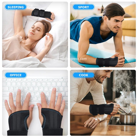 1Pcs Adjustable Wristband Wrist Support Wrist Brace Sport Left Right Hand Wrist Support for Fitness, Weightlifting & Pain Relief Zen fit plus
