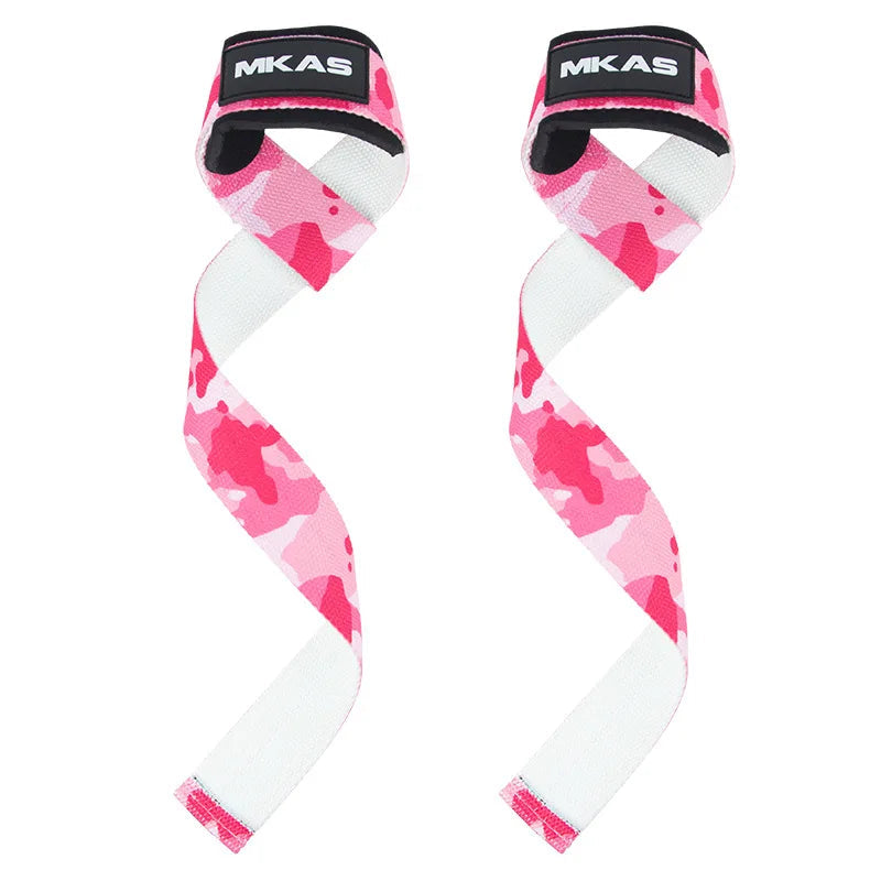 1Pair Non-slip Strap Gym Dumbbell Workout Weights Lifting Straps Crossfit Fitness Equipment Wrist Wrap Lift Exercise Training Zen fit plus