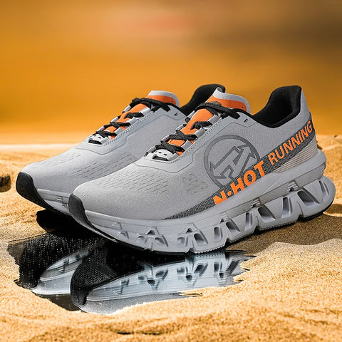 Men Sports Running Shoes Casual Marathon Breathable Lightweight Women's Comfortable Athletic Nonskid Walking Sneakers