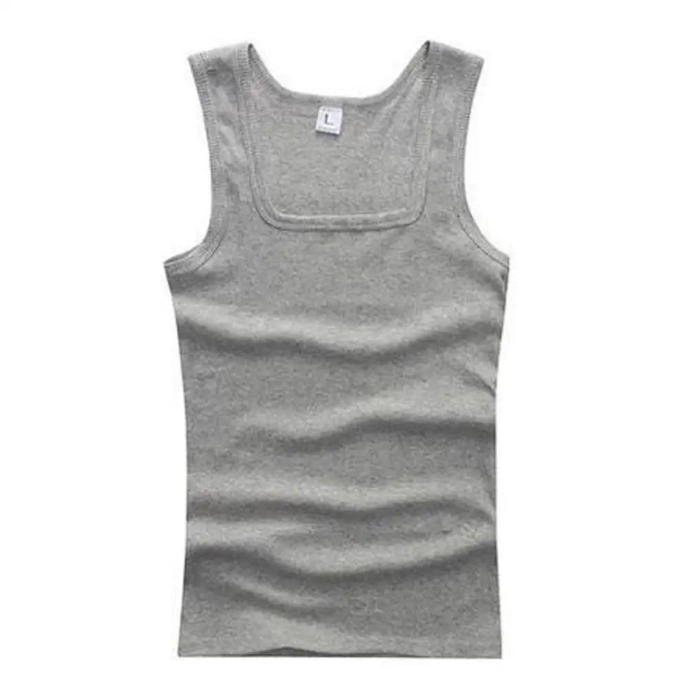 Summer Men Women Tank Top Pure Cotton Bodybuilding Sweatshirt Sleeveless Men's T-shirt Basic Elastic Fitness Clothes Muscle Vest Zen fit plus