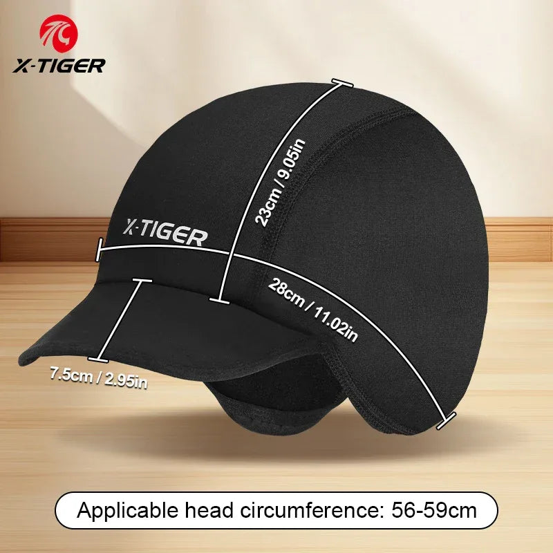 X-TIGER Outdoor Sports Cycling Headwear Winter Windproof Cycling Headband Cap Keep Warm Fleece Bike Equipment Ear Warmer - Zen Fit Plus