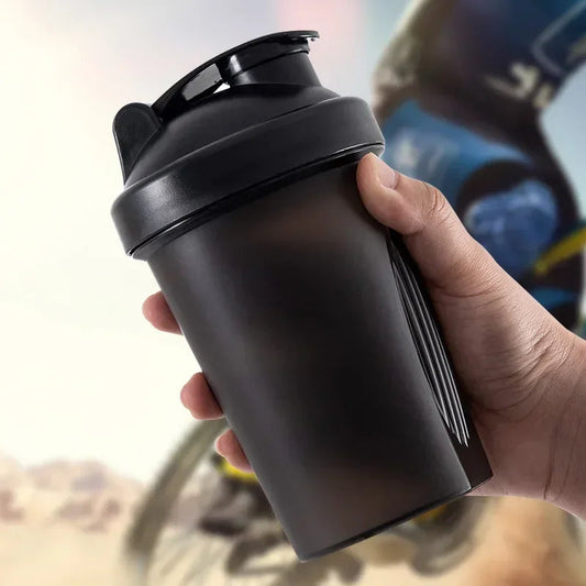 400ml Leak-Proof Shaker Cup with Mixing Ball – BPA-Free Bottle for Protein Shakes and Milkshakes, Perfect for Gym and Fitness Zen fit plus