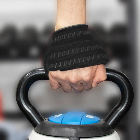 2PCS Weightlifting Hand Belt Anti-Slip Sport Fitness Wrist Wraps Straps Gym Support Lifting Grip Belt Fitness Bodybuilding Zen fit plus