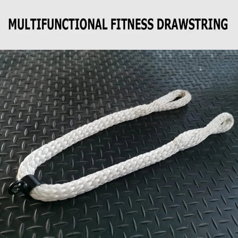 Tricep Rope Press Down Cable Machine Accessories LAT Pulldown Attachment for Home Gym Pull Down Rope Cord for Triceps Extensions Zen fit plus