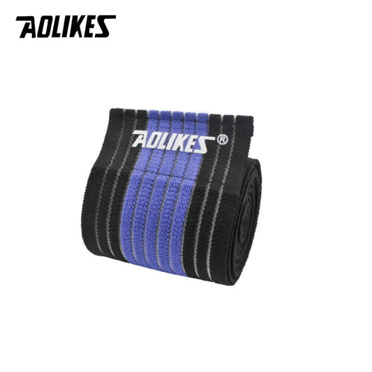AOLIKES 1PC 40-180cm Compression Bandage Protector Knee Support Brace Sports Elastic Elbow Straps Leg Bands Bandage Workout Wrap Zen fit plus