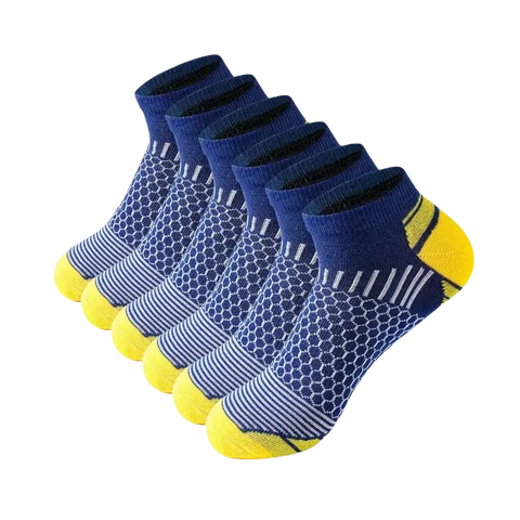 6/12 Pairs Colorful Men's Low Tub Socks Fashion Comfortable Autumn Classic Black Business Sock High-quality Men's Short Socks - Zen Fit Plus