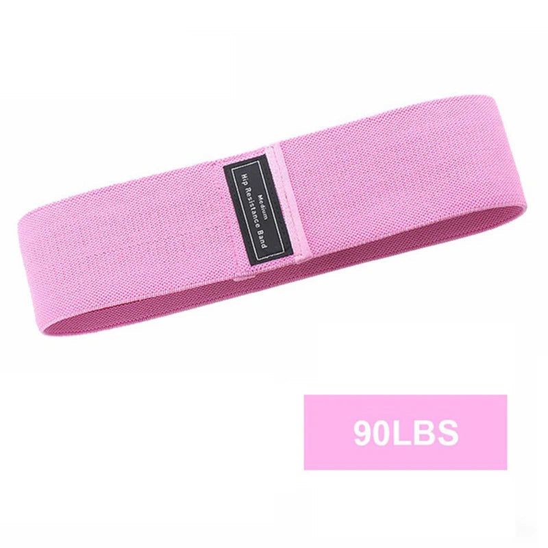 Elastic Bands Fitness Resistance Bands Yoga Pilates Hip Circle Expander Bands Gym Training Home Workout Equipment Zen fit plus