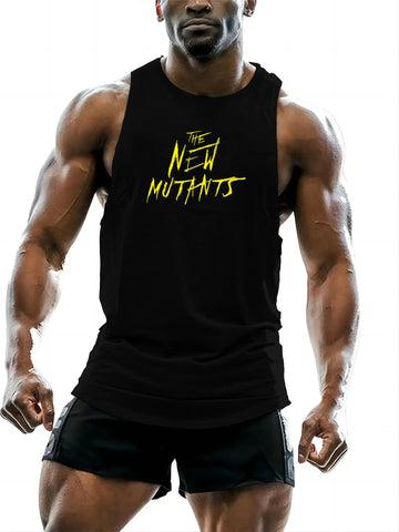 Adult Men'S Tank Tops Clothing 2d Fun Printed Round Neck Summer Basketball Sleeveless Outdoor Sports Gym Quick Dry New Style Zen fit plus